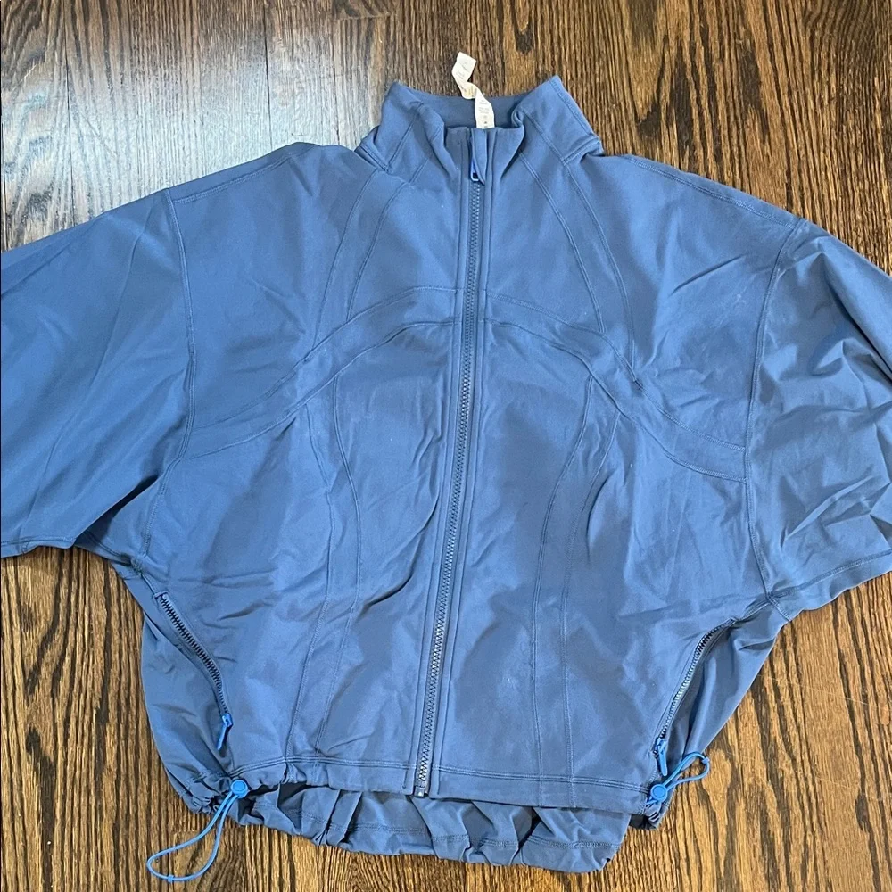 Lululemon Athletica Navy Zip-Up Jacket - Picture 1 of 2